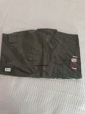 Ag Adriano Goldschmmied Olive Utility Shirt Jacket